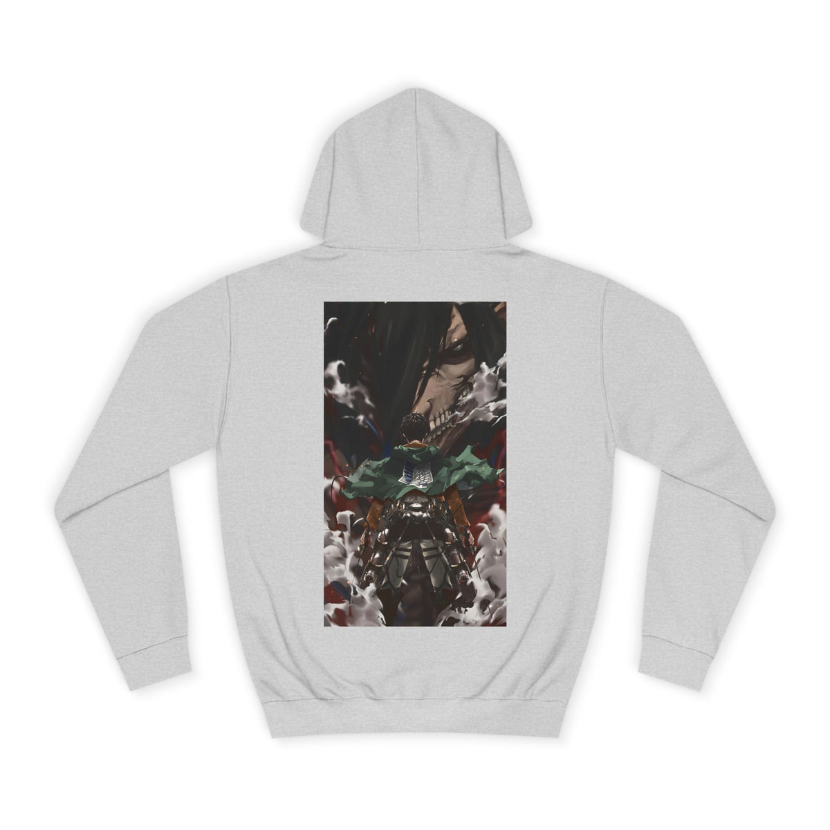 Anime Hoodie "Eren Jaeger Titan Dualism" PlusVibe (Έως 5XL)