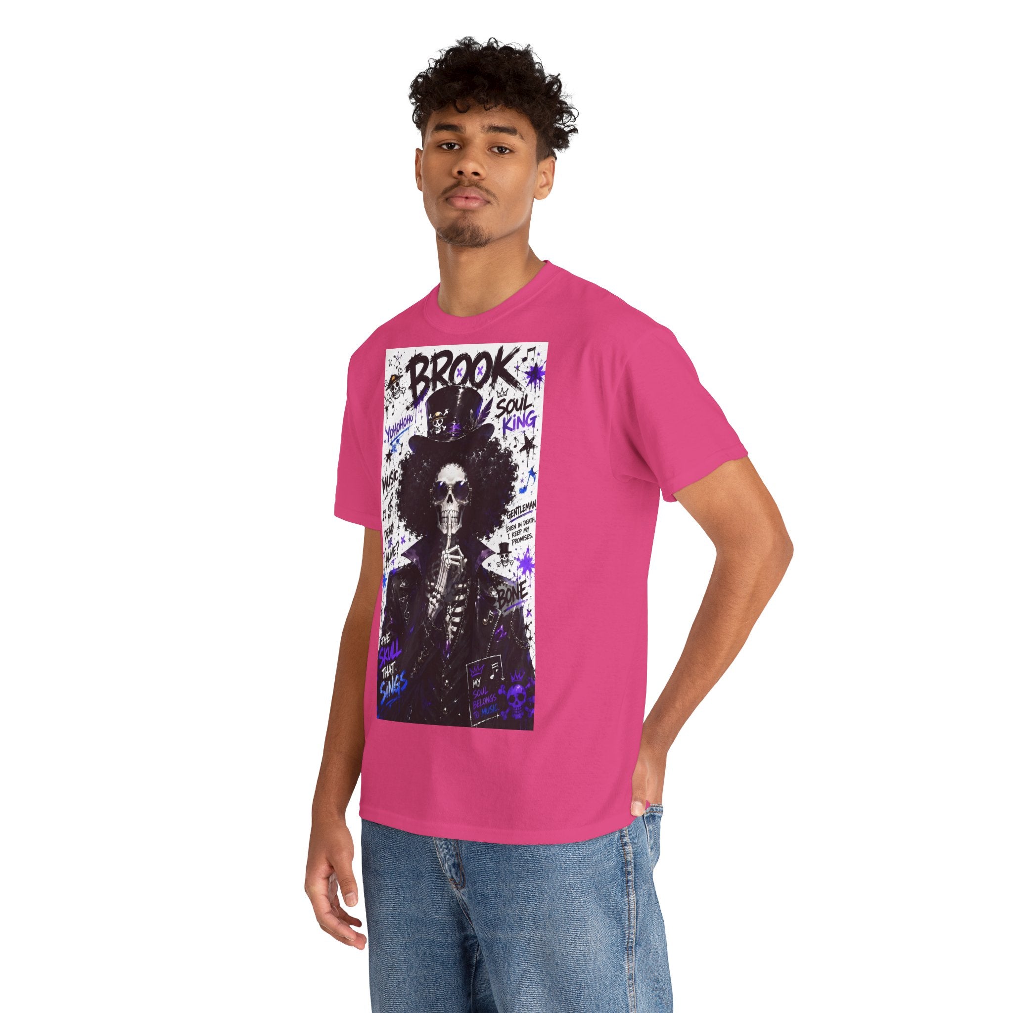 Anime T-Shirt "Soul King Brook Streetwear" PlusVibe (Έως 5XL)