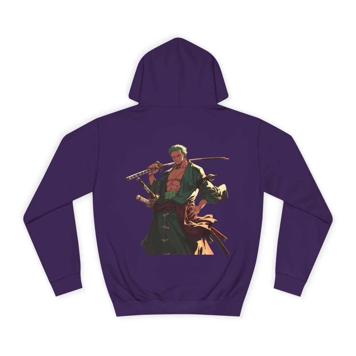Anime Hoodie "Roronoa Zoro Outline" PlusVibe (Έως 5XL)