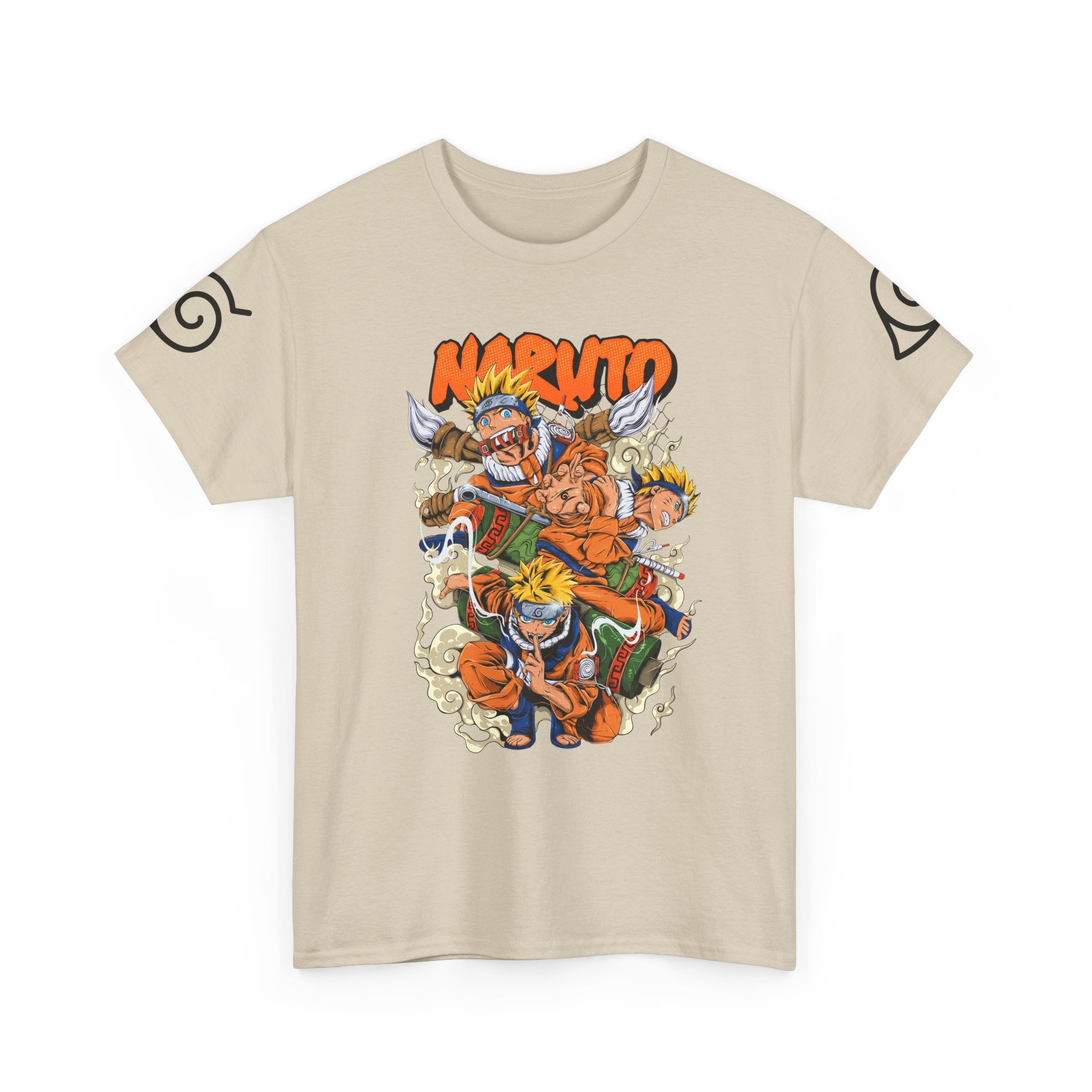 Graphic Anime Μπλούζα Naruto – Premium Character Collage Tee