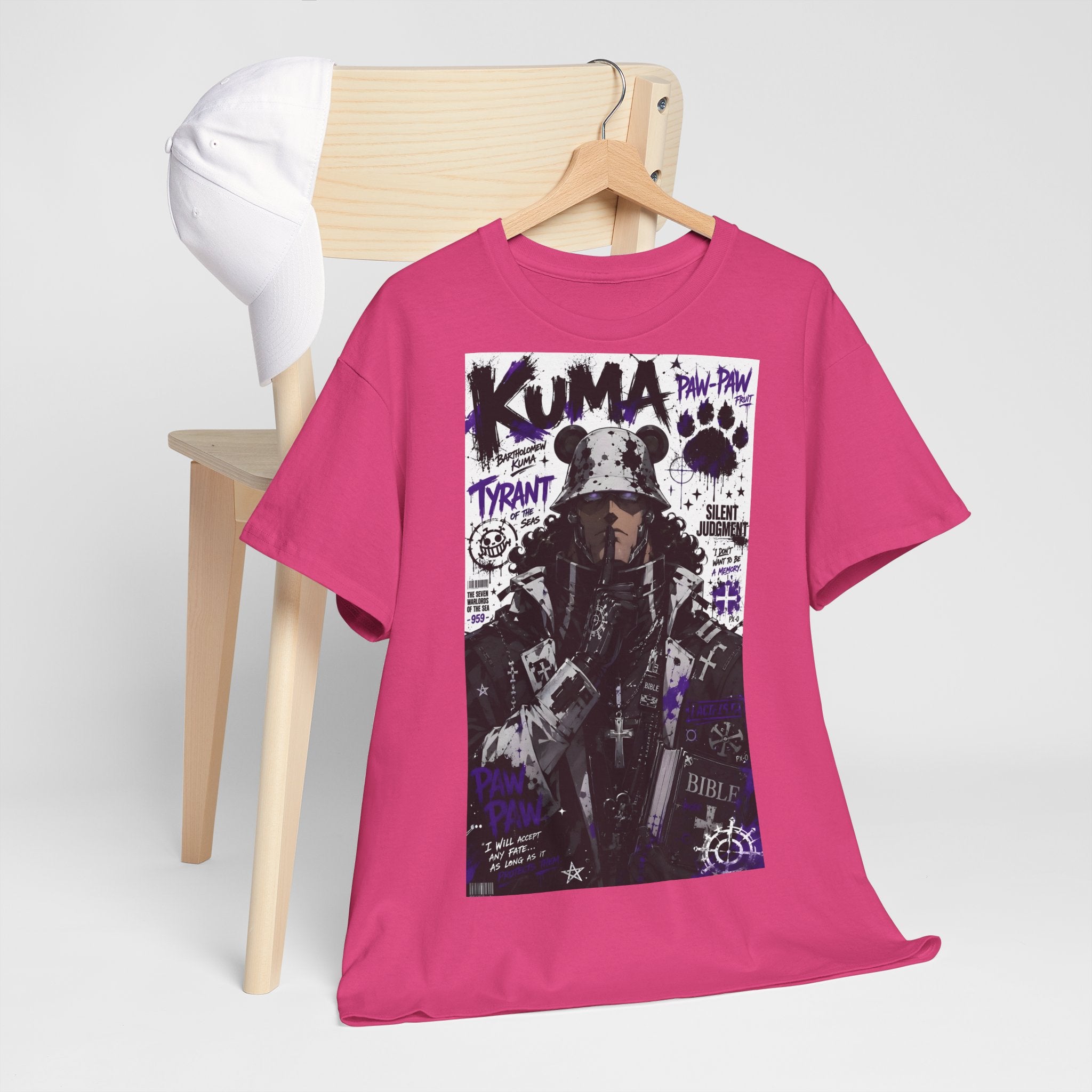 Anime T-Shirt "Bartholomew Kuma Streetwear" PlusVibe (Έως 5XL)