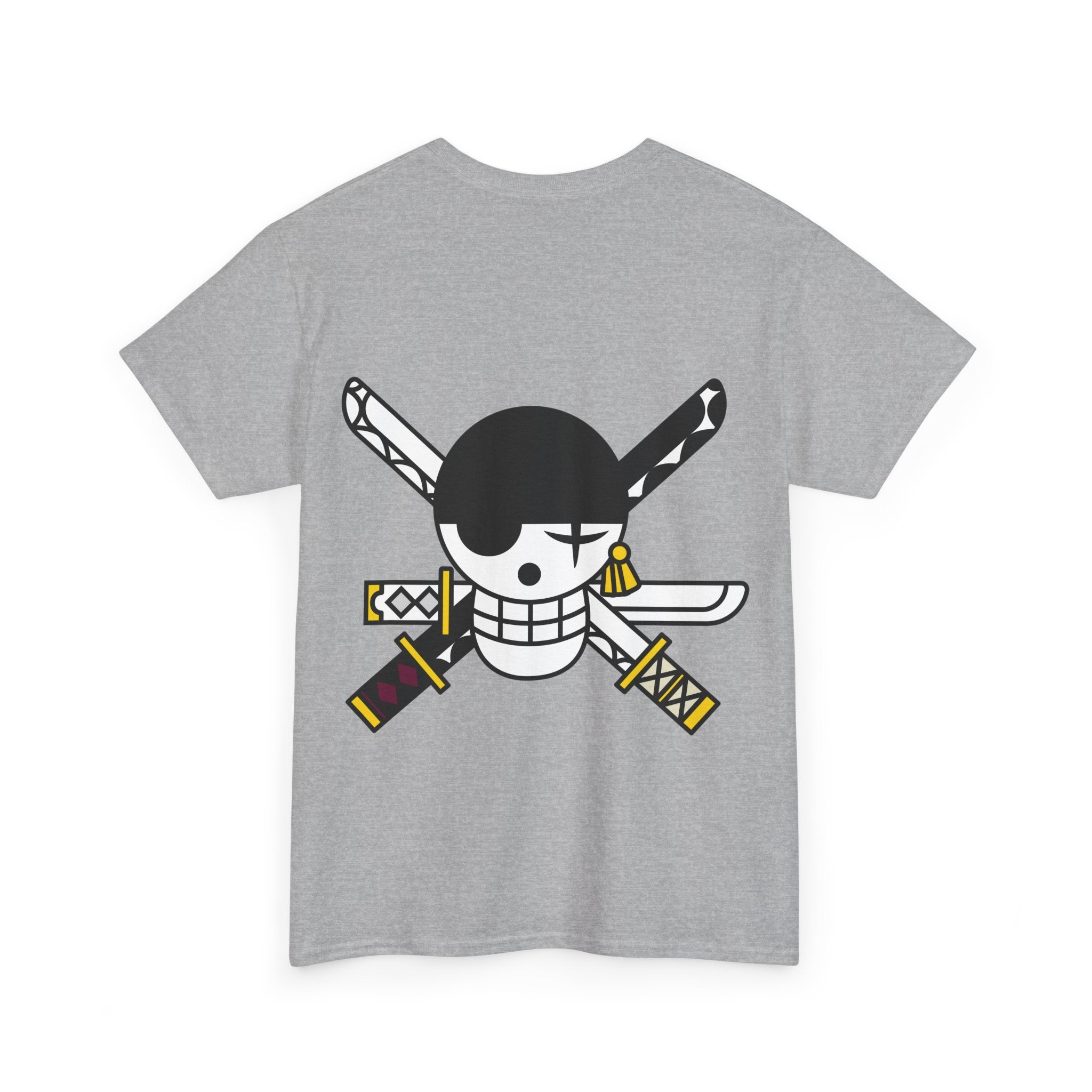 Anime T-Shirt "Zoro Jolly Roger" Backprint PlusVibe (Έως 5XL)