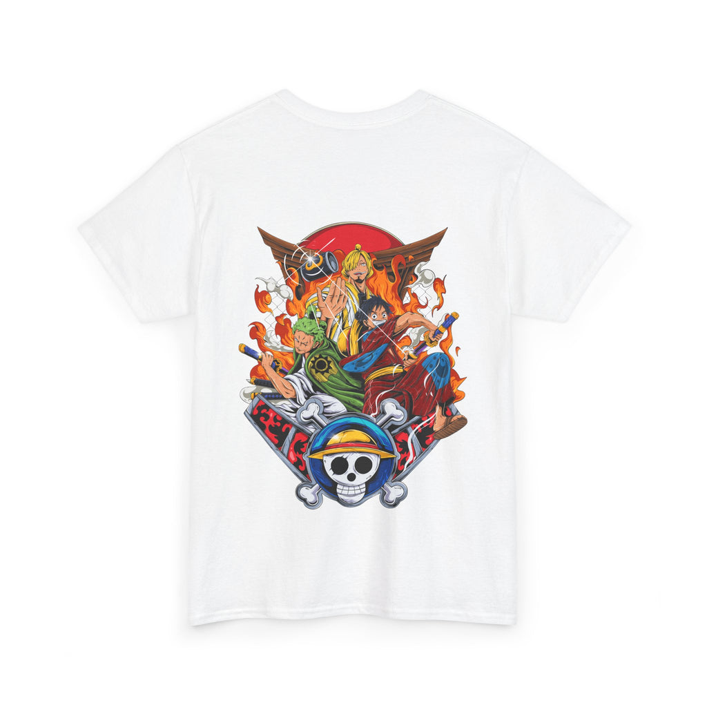 Anime T-Shirt One Piece "Power Trio" PlusVibe (Έως 5XL)