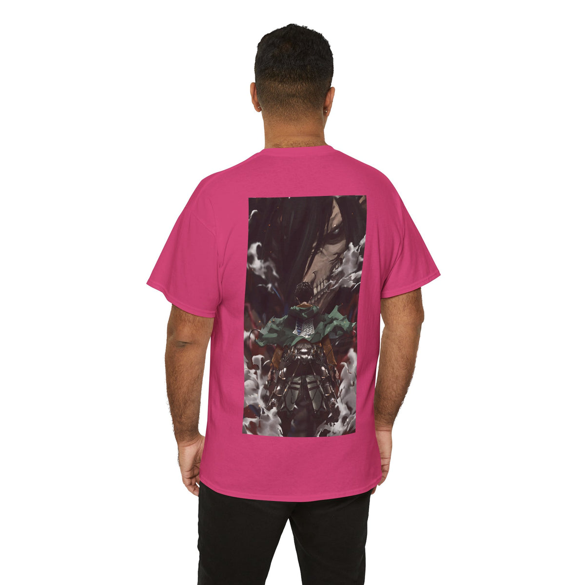 Anime T-Shirt "Eren Jaeger Titan Dualism" PlusVibe (Έως 5XL)