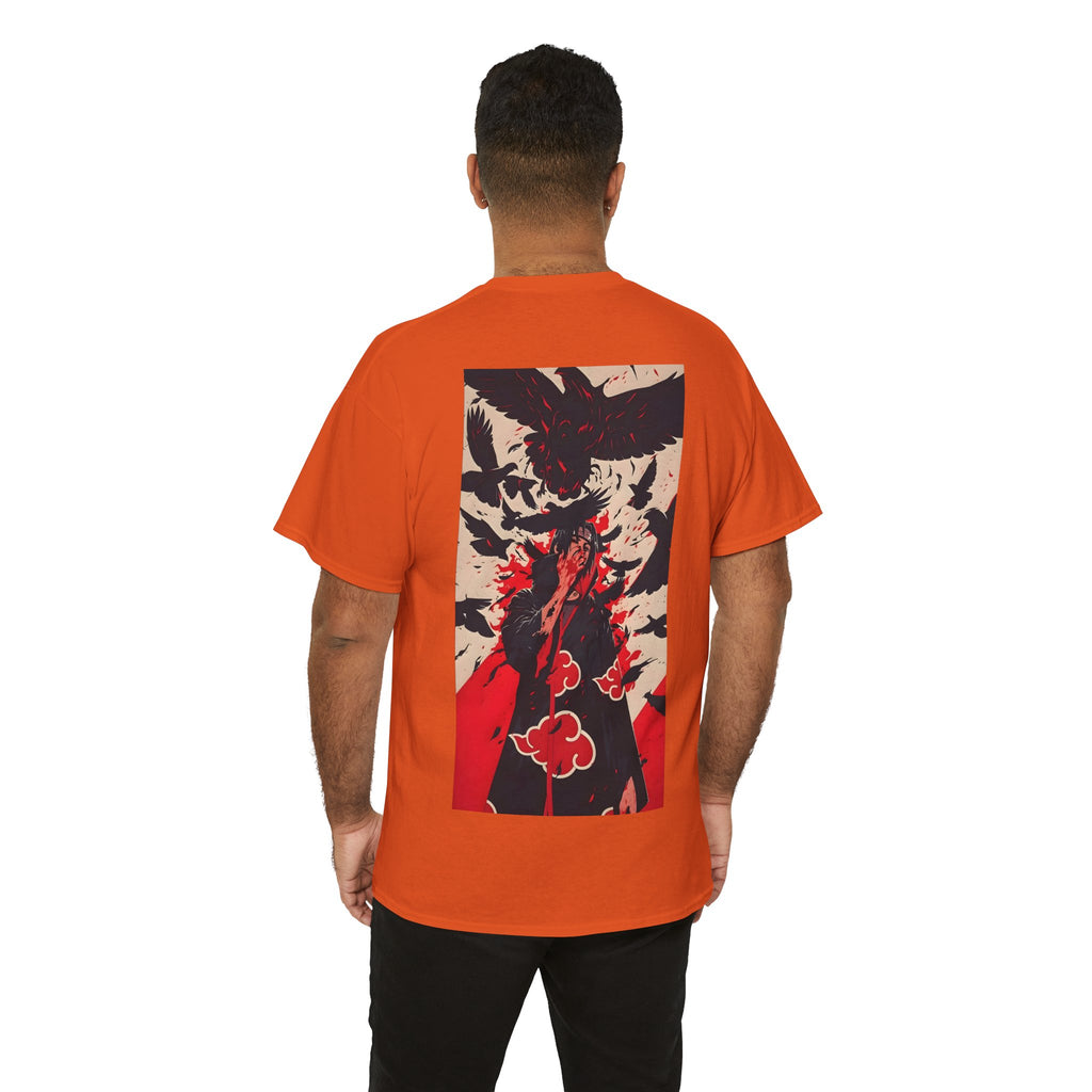 Anime T-Shirt "Itachi Uchiha Crow Illusion" PlusVibe (Έως 5XL)