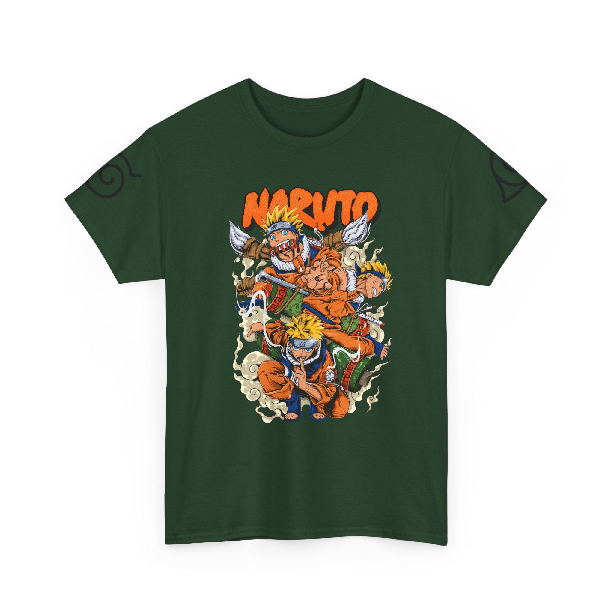 Graphic Anime Μπλούζα Naruto – Premium Character Collage Tee