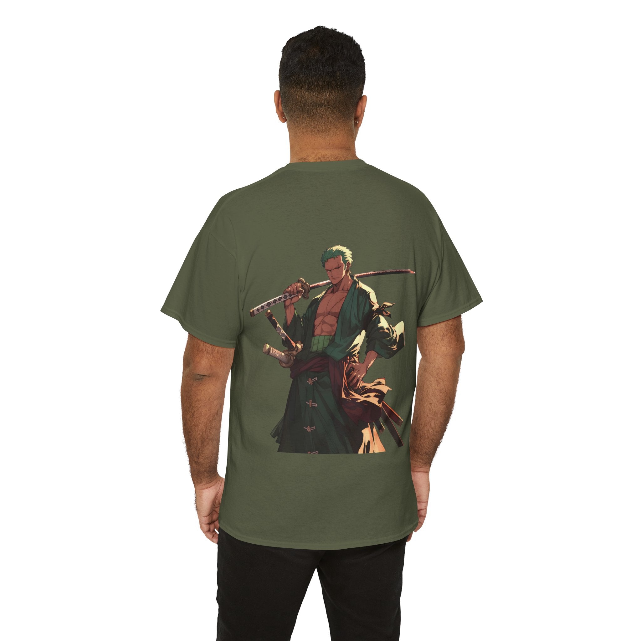Zoro Swordsman Graphic Tee – Comfort Streetwear Fit