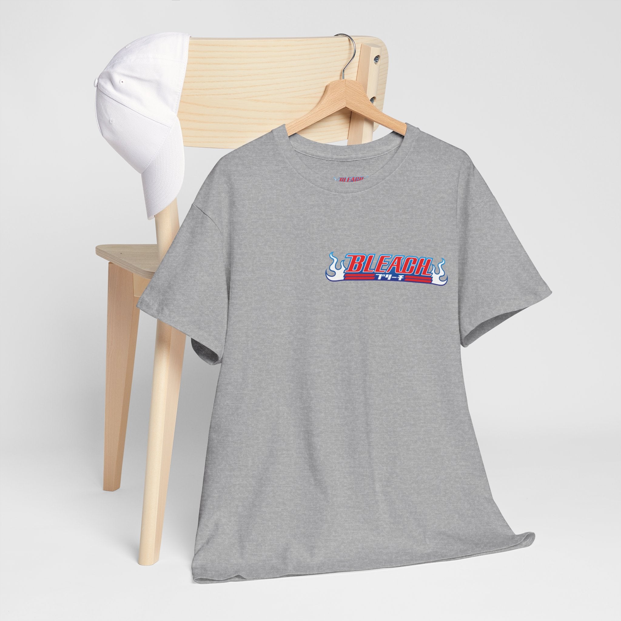 Anime T-Shirt Bleach "Ichigo Kurosaki" Back Graphic PlusVibe (Έως 5XL)