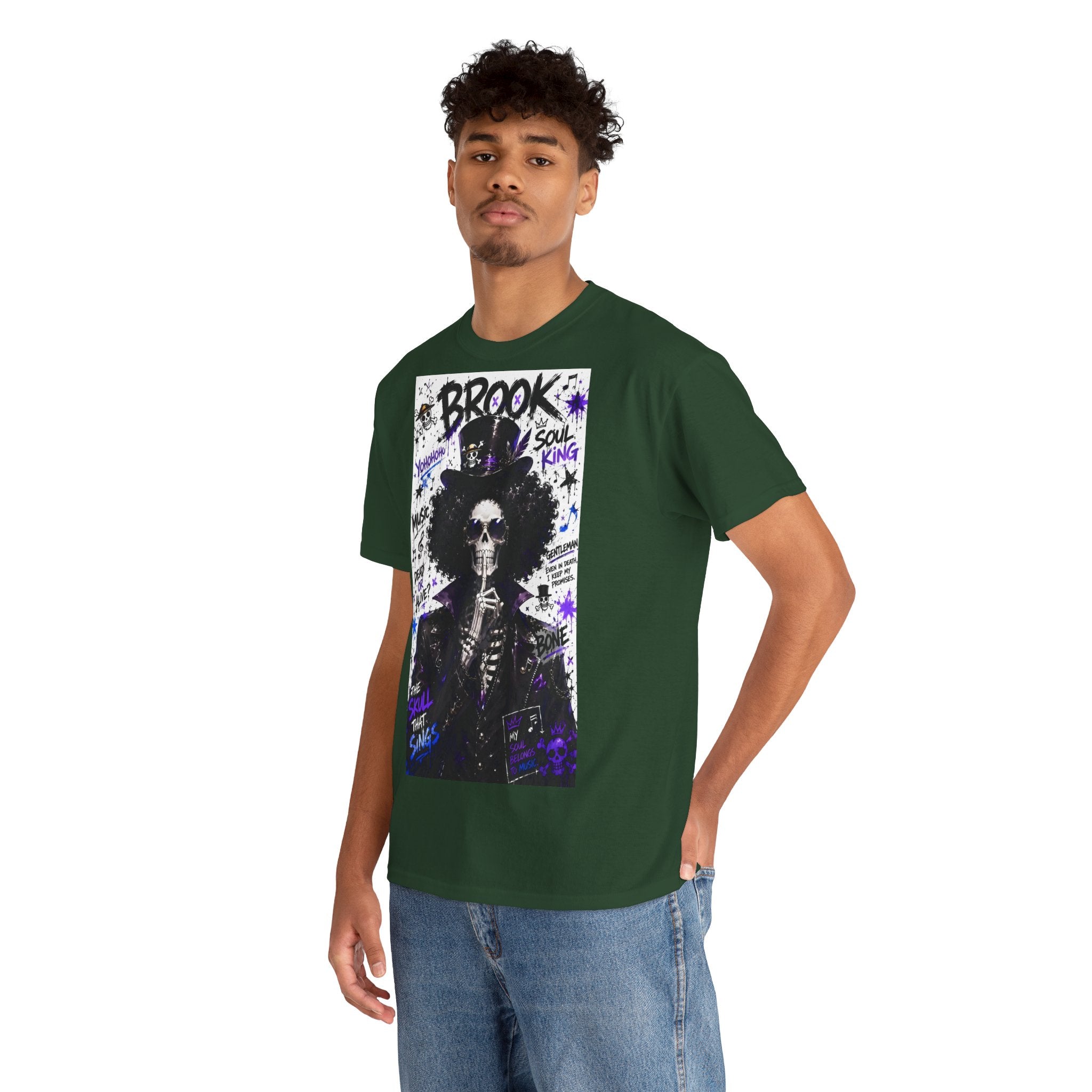 Anime T-Shirt "Soul King Brook Streetwear" PlusVibe (Έως 5XL)