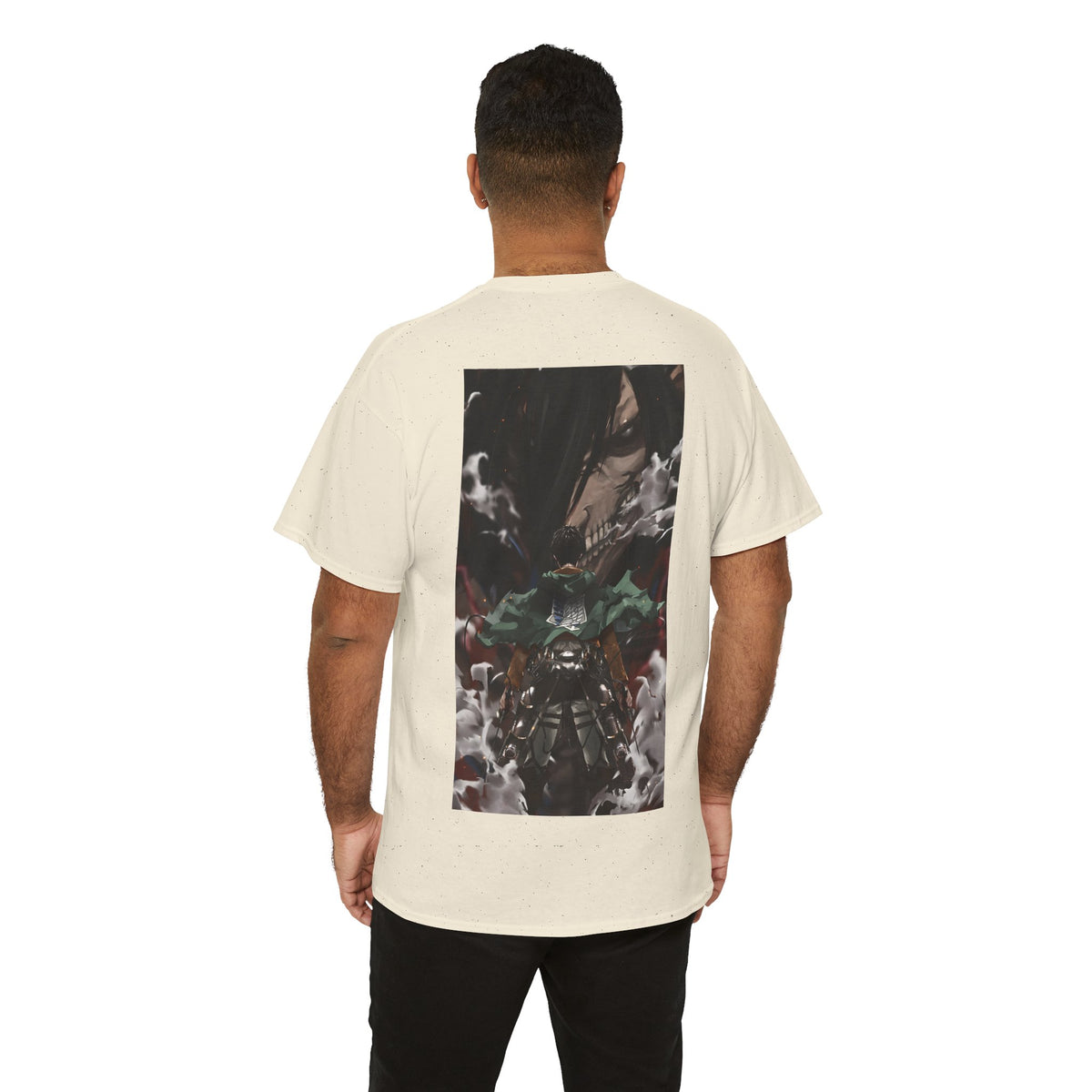 Anime T-Shirt "Eren Jaeger Titan Dualism" PlusVibe (Έως 5XL)