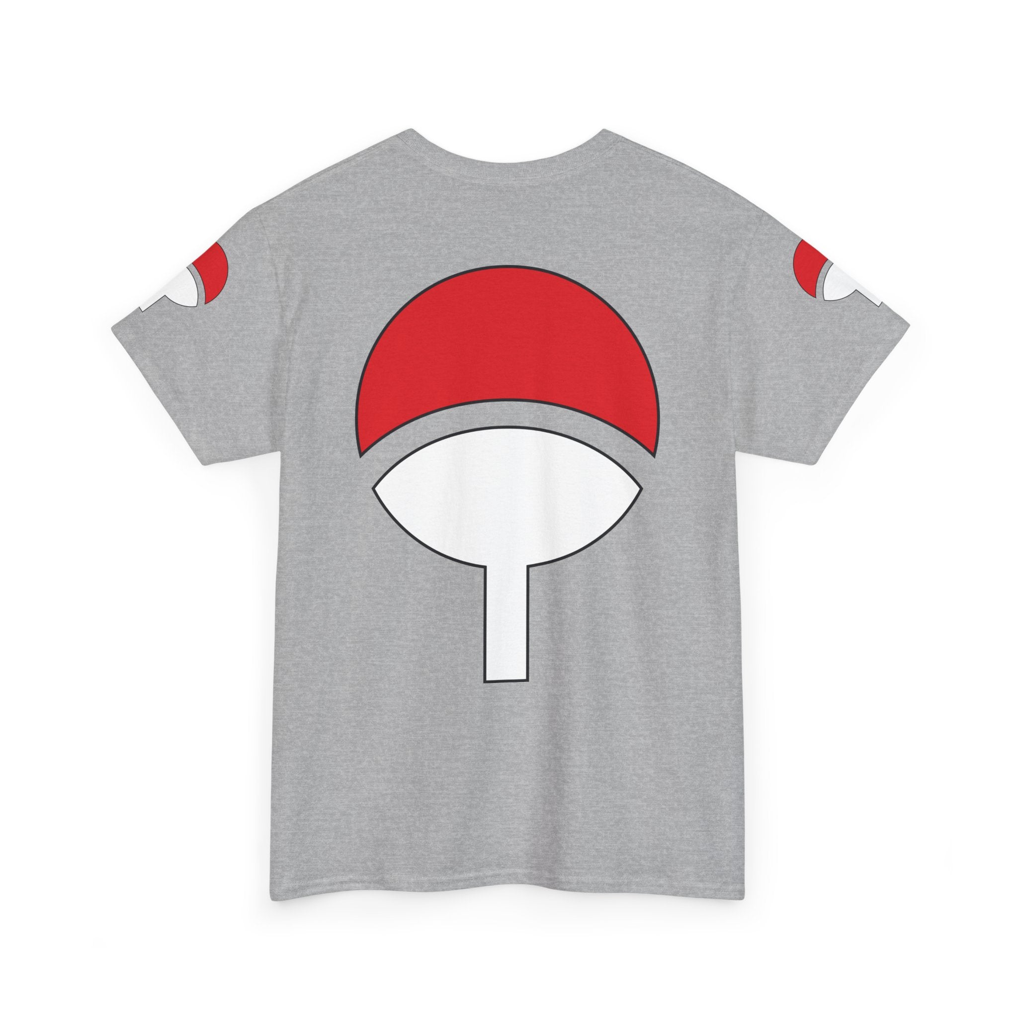 Graphic Anime Μπλούζα Sasuke – Premium Uchiha Clan Logo Tee